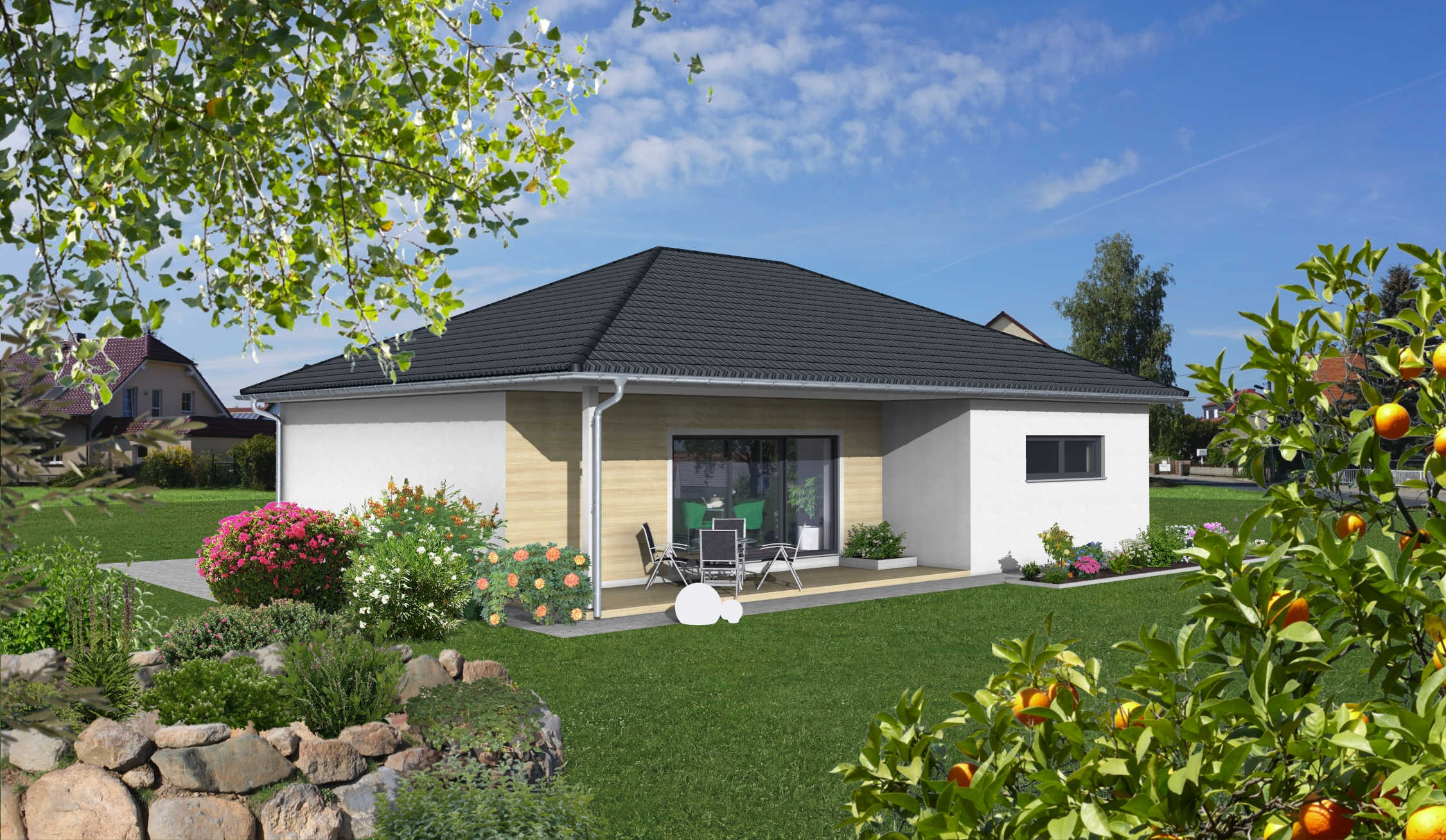 Außenansicht Terrasse