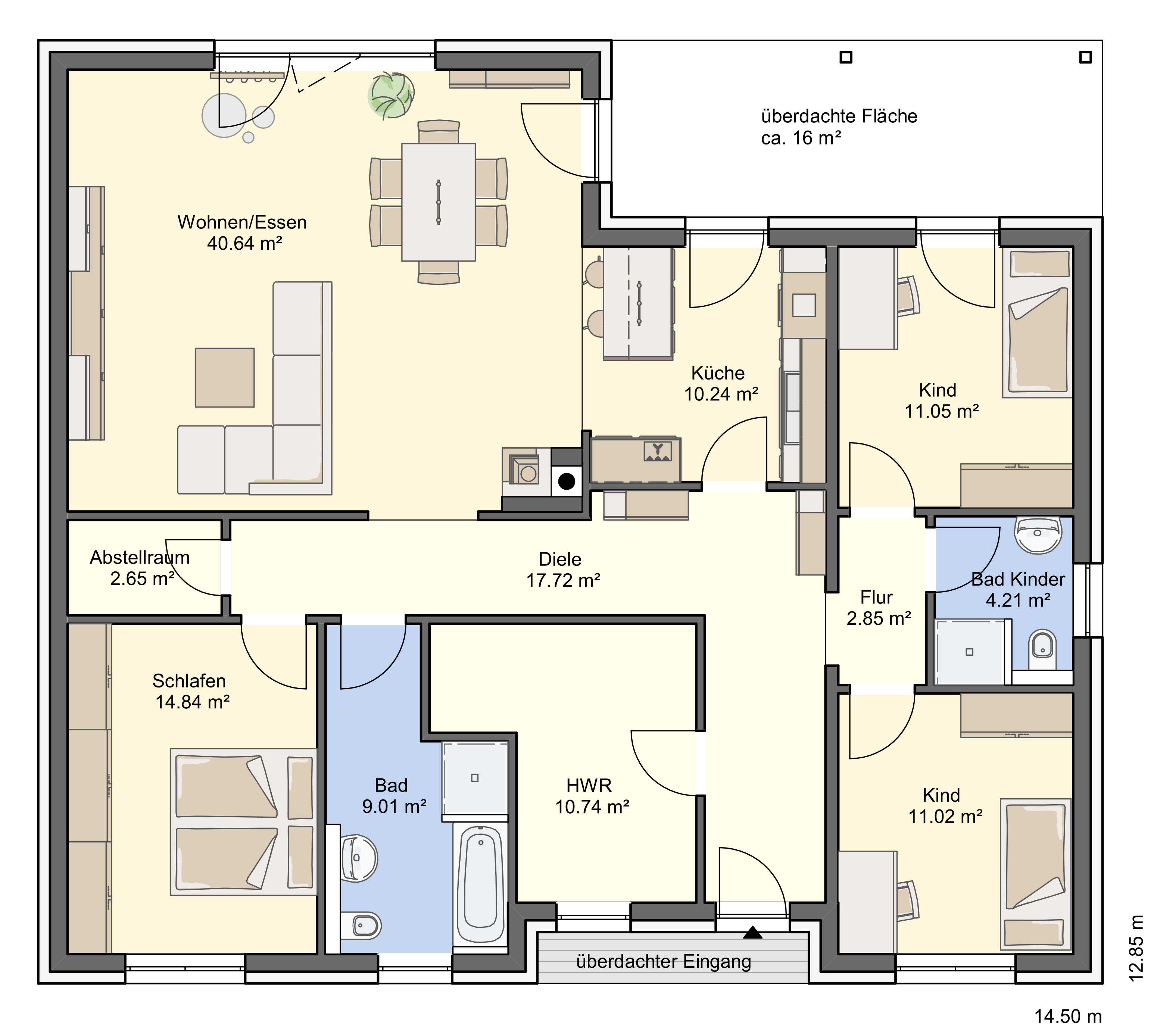 Grundriss Erdgeschoss