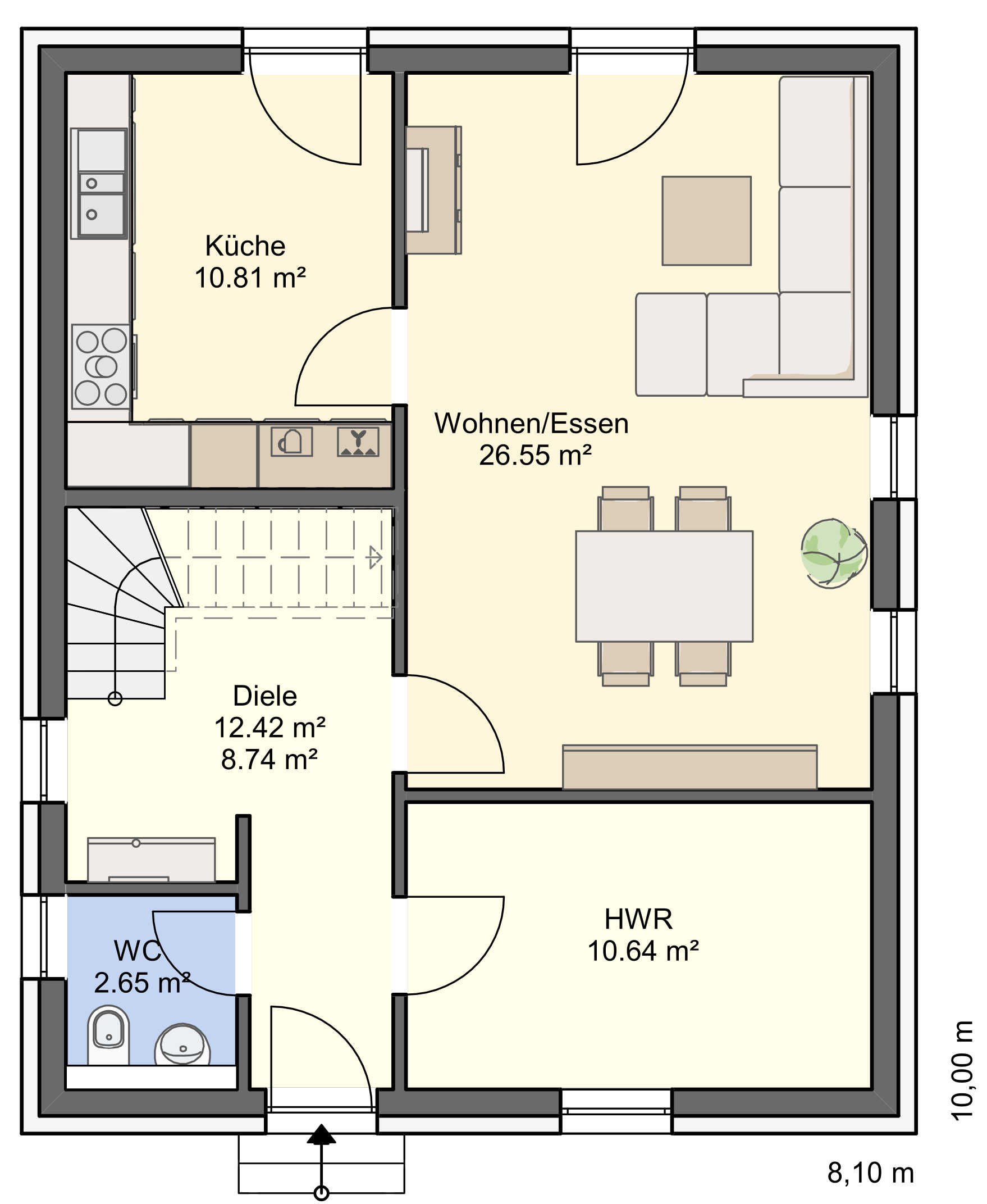 Grundriss Erdgeschoss