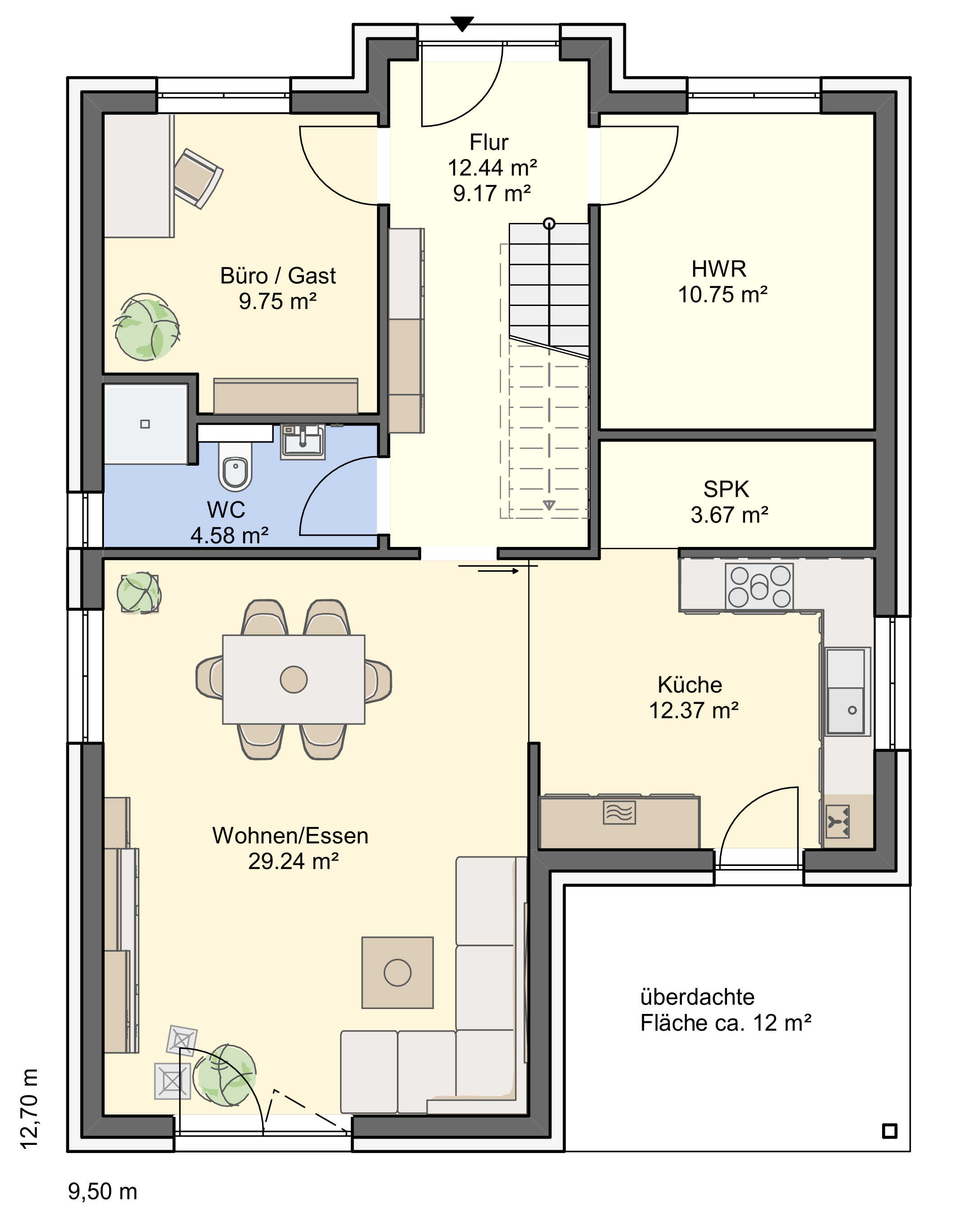 Grundriss Erdgeschoss