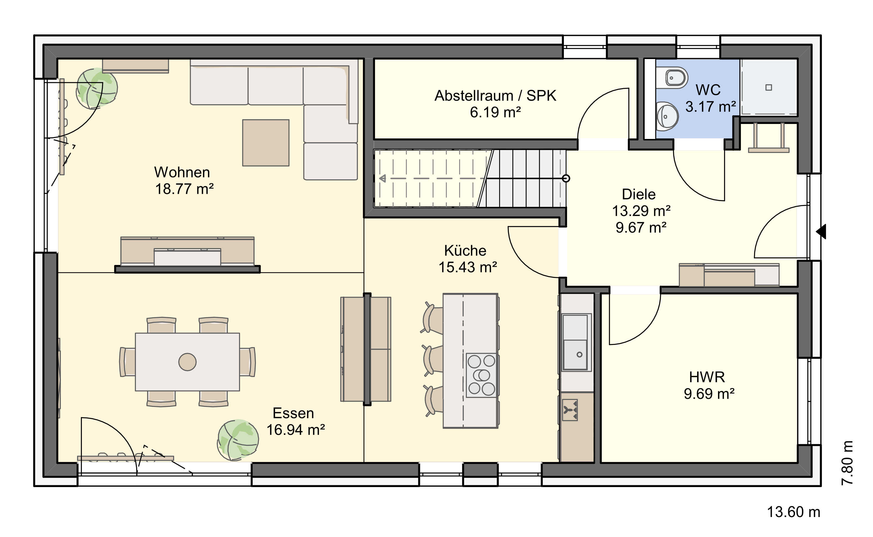 Grundriss Erdgeschoss