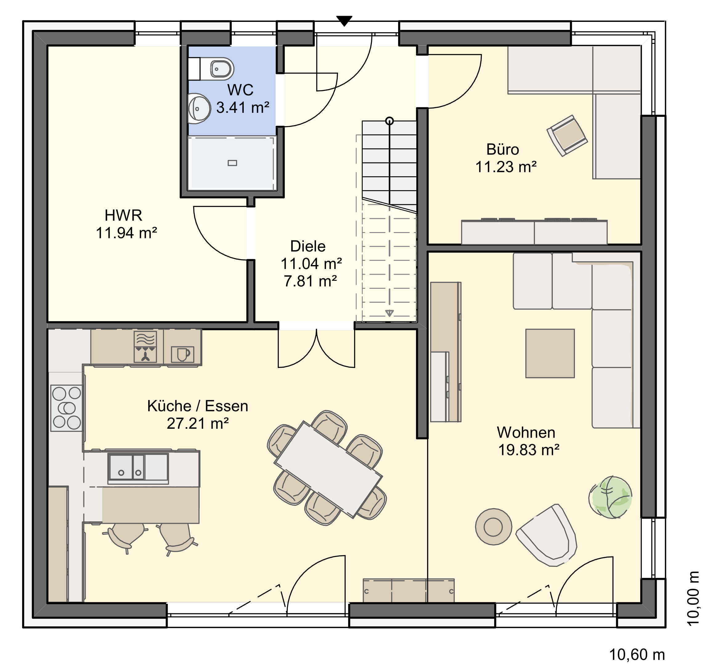 Grundriss Erdgeschoss