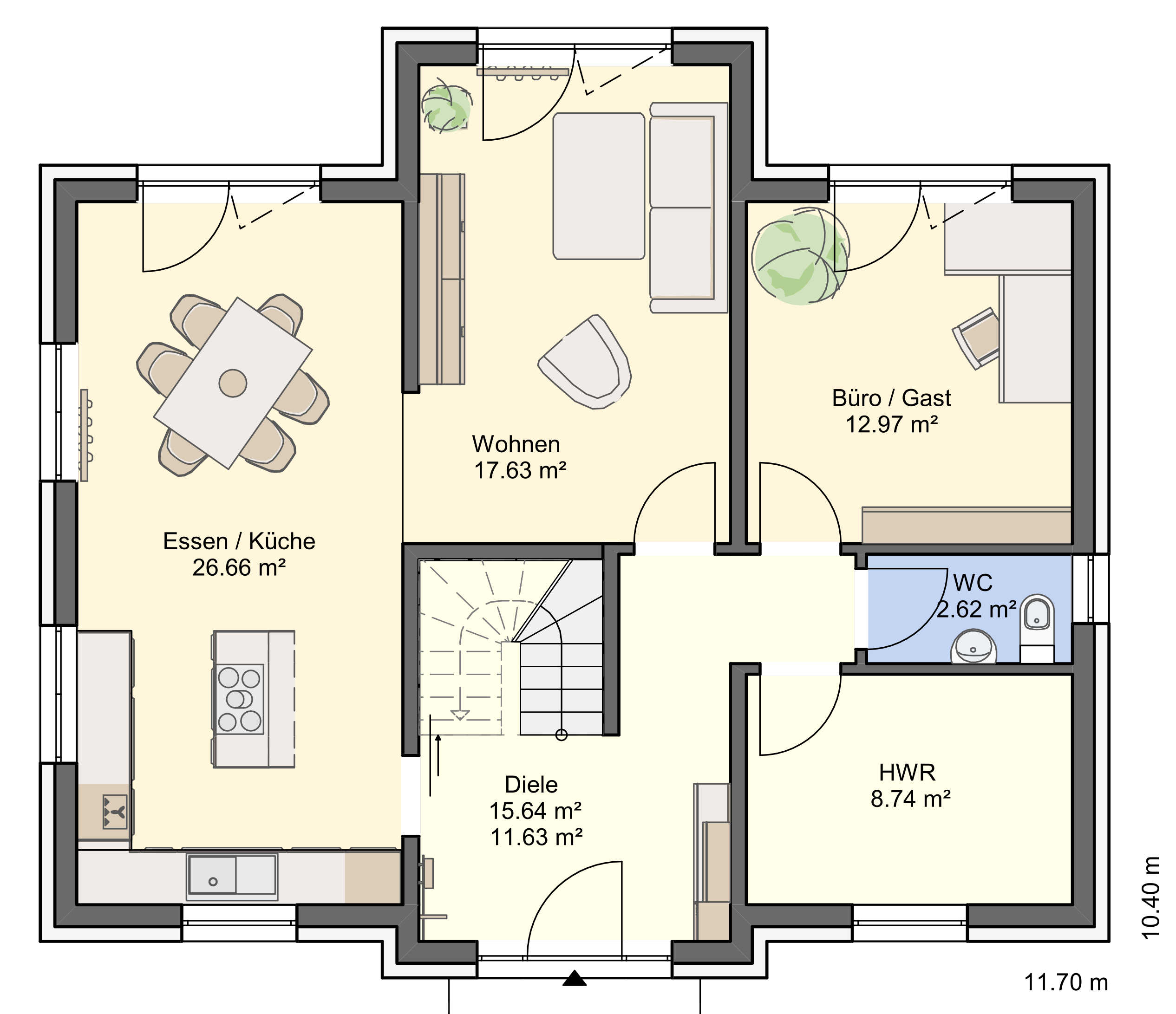 Grundriss Erdgeschoss