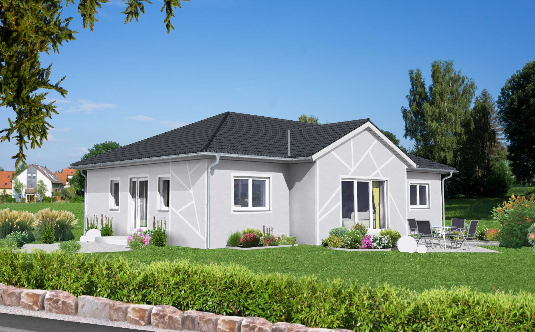 Außenansicht Terrasse/Eingang