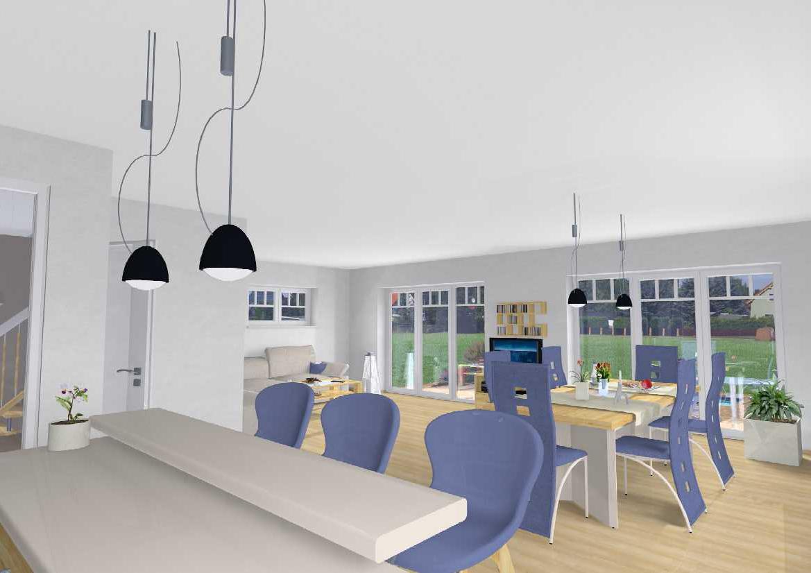 Innenansicht Wohnzimmer