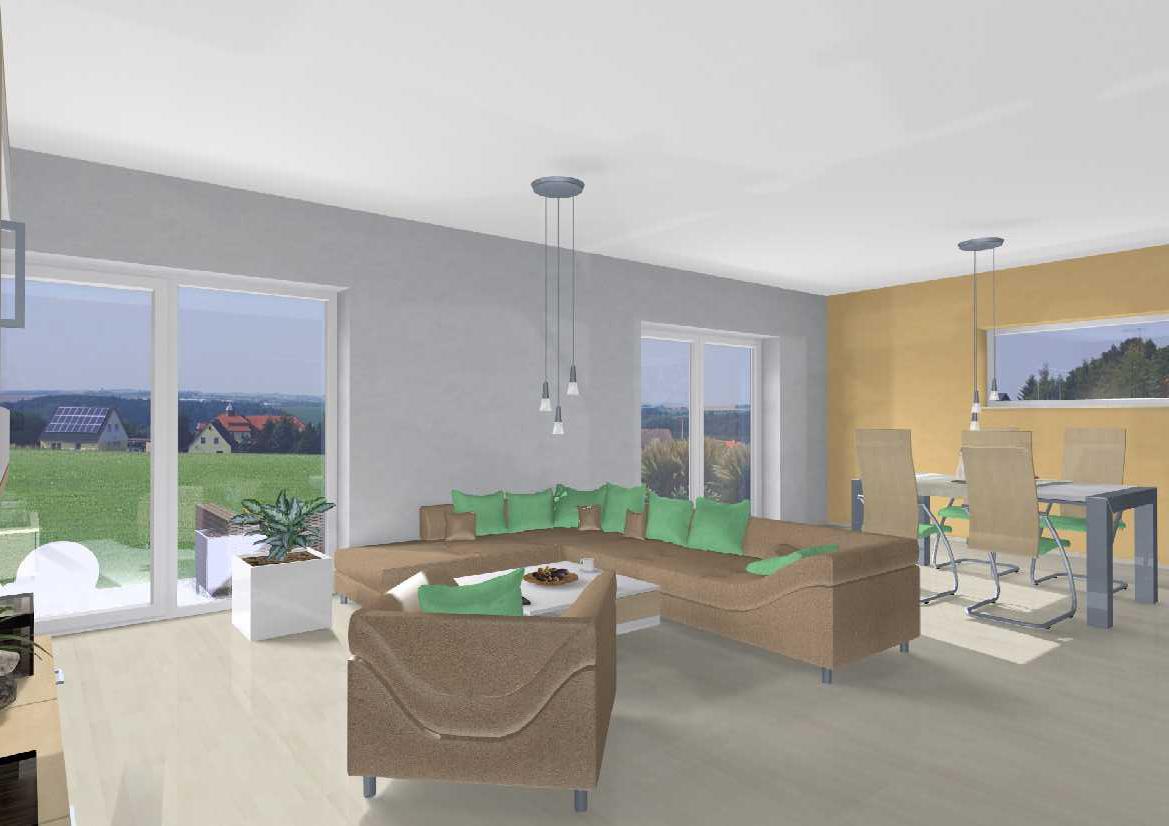 Innenansicht Wohnzimmer